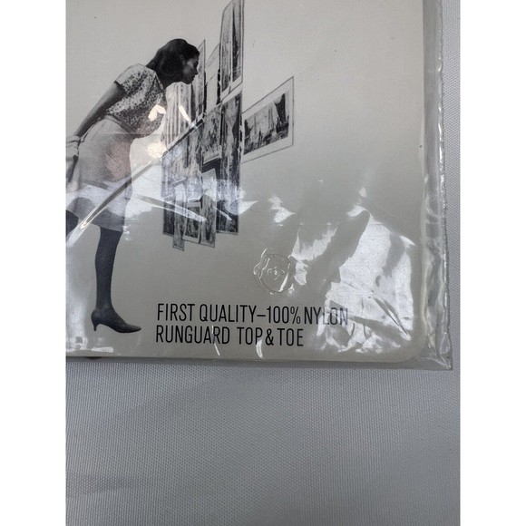Lot Of 3‎ Vtg 1960s Promenade 100% Nylon Stockings Hosiery NOS Sz 8.5-9 USA made - Picture 2 of 5